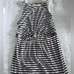Aerie Striped Sleeveless Dress